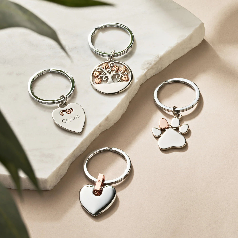 Clogau Paw Prints Keyring - MococoClogau7PMH8905051537388524Accessories