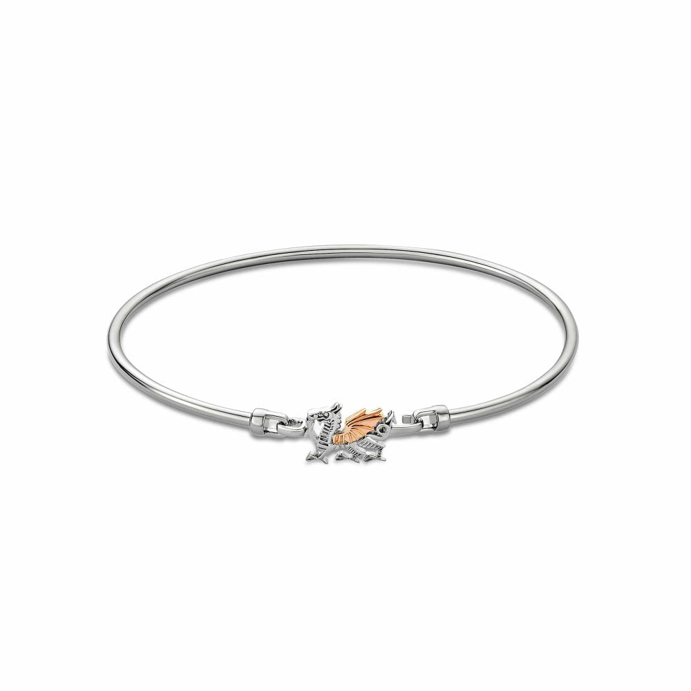 Clogau Royal Welsh Dragon Bangle - MococoClogau3SWDR8955051537002307Bracelets