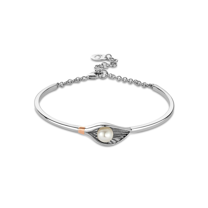Clogau Silver and Pearl Beachcomber Shell Banglet - MococoClogau3SLYV07935051537000105Bracelets