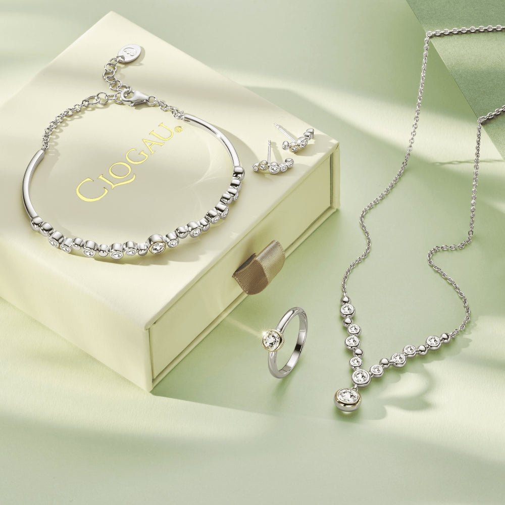 Clogau Silver Celebration Topaz Drop Necklace - MococoClogau3SCEL9705051537003656Necklaces