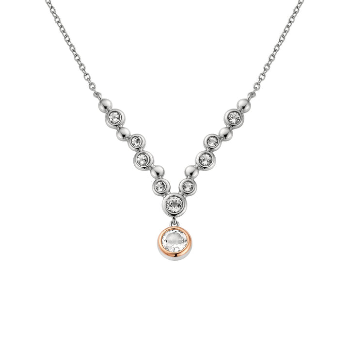 Clogau Silver Celebration Topaz Drop Necklace - MococoClogau3SCEL9705051537003656Necklaces