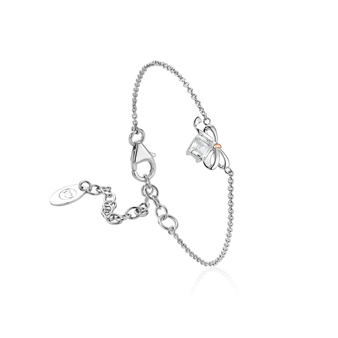 Clogau Silver Christmas Bow Bracelet - MococoClogau3SCGS0716Bracelets