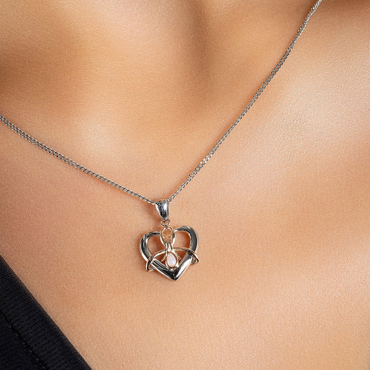 Clogau Silver Dwynwen Opal Pendant Necklace - MococoClogau3SDWP5051537148142Necklaces