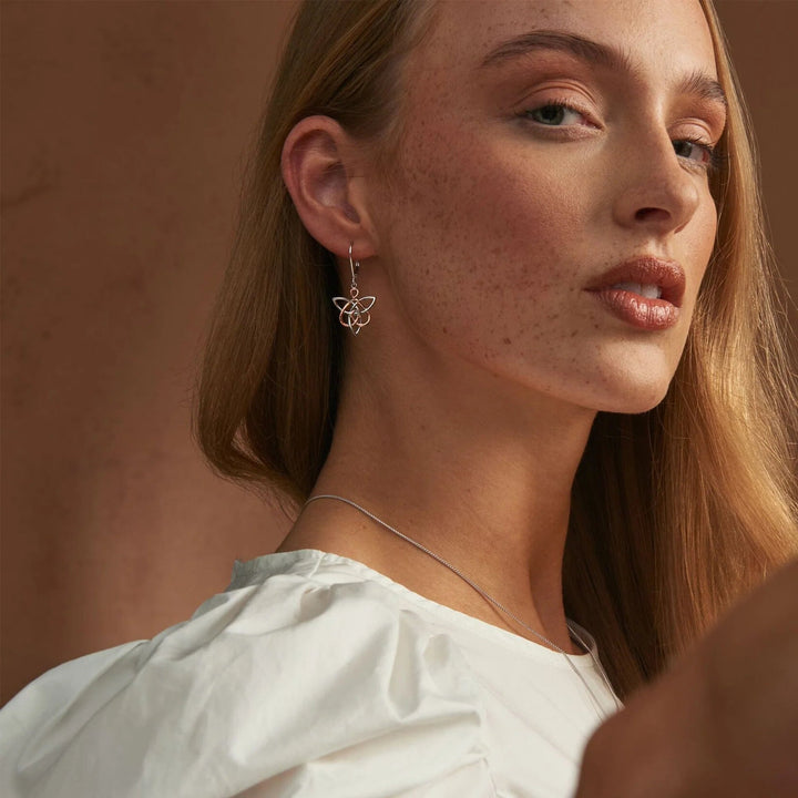 Clogau Silver Fairies of the Mine Drop Earrings - MococoClogau3SETL0231Earrings