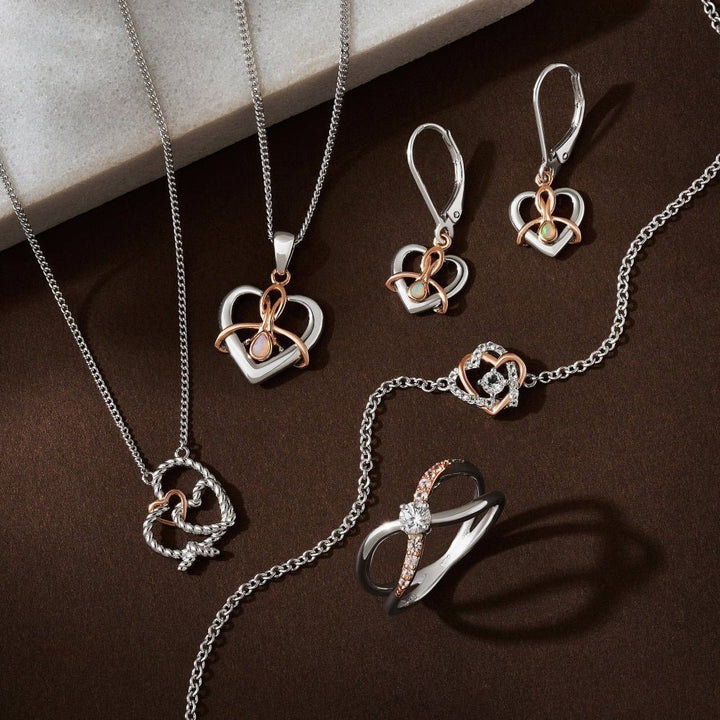 Clogau Silver Forever Yours Heart Topaz Bracelet - MococoClogau3SAMH00905051537351658Bracelets