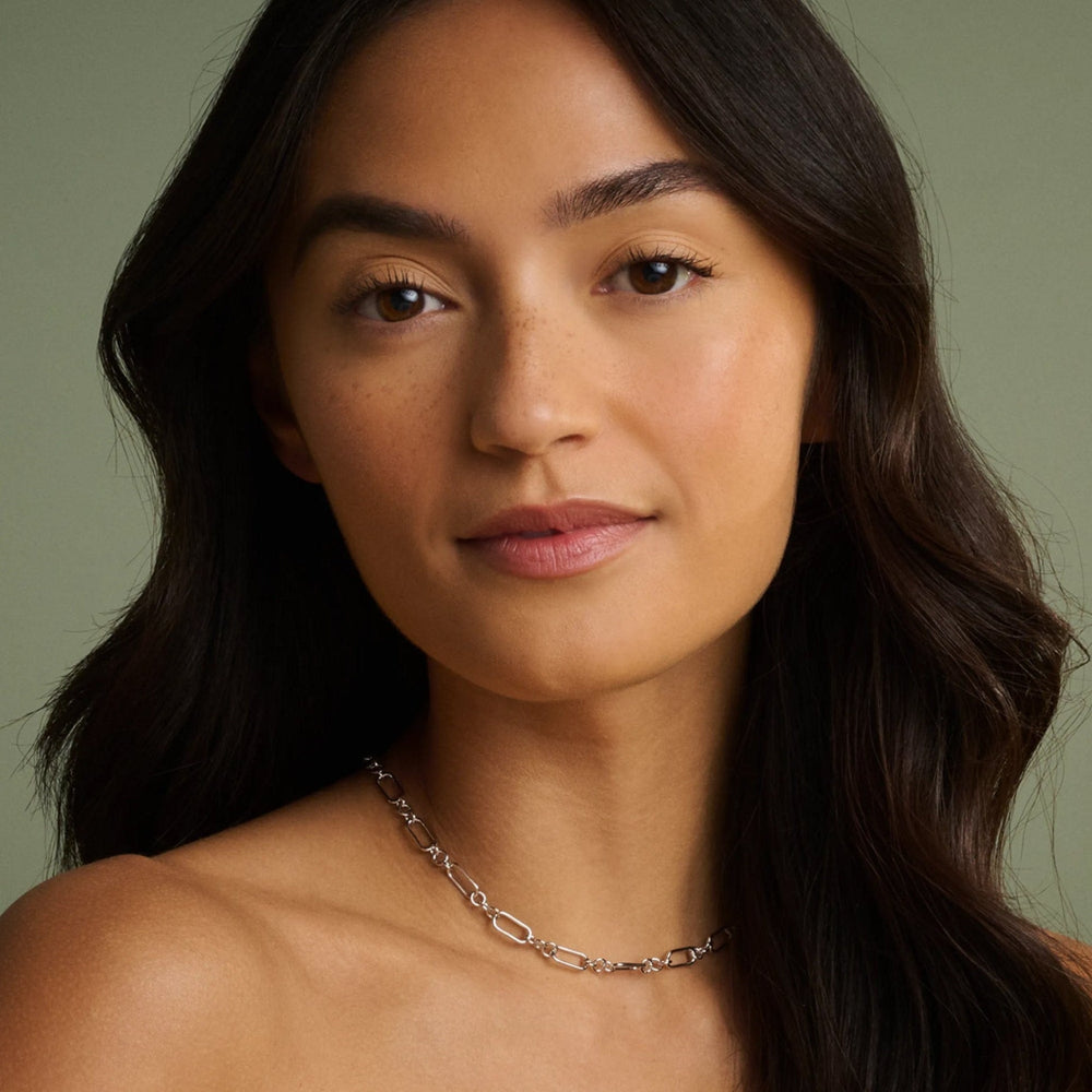 Clogau Silver Insignia Charm Choker image 1