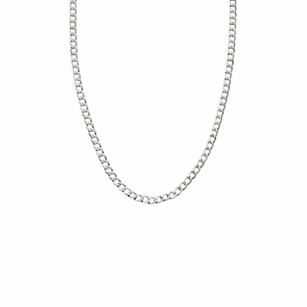 Clogau Silver Insignia Curb Chain Necklace image