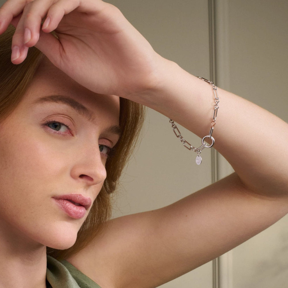 Clogau Silver Insignia Sterling Charm Bracelet image 1