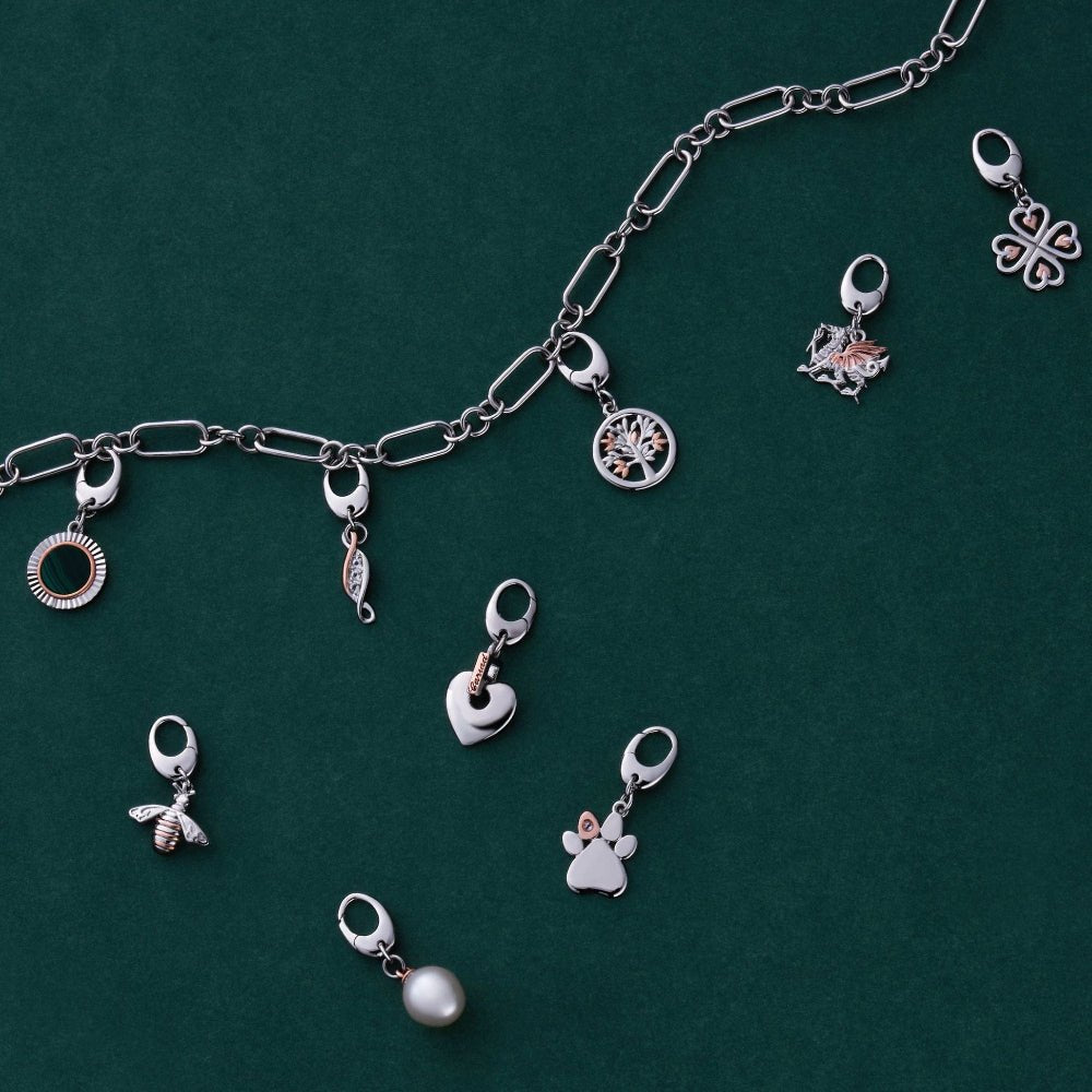 Clogau Silver Insignia Welsh Dragon Charm - MococoClogau3SWDN07825051537000068Charms