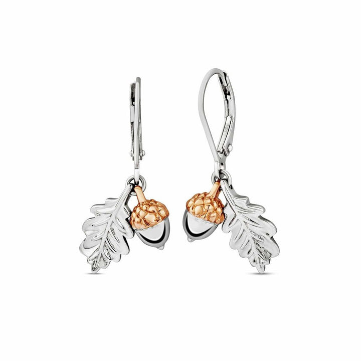 Clogau Silver Royal Oak Leaf Earrings - MococoClogau3SROY9105051537002420Earrings