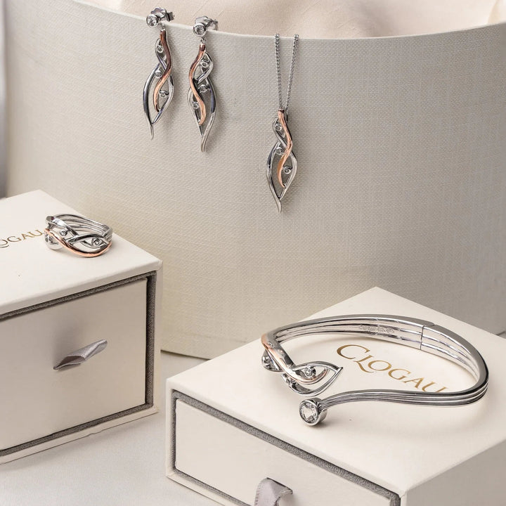 Clogau Silver Swallow Falls Drop Earrings - MococoClogau3SCTWIE5051537323969Earrings