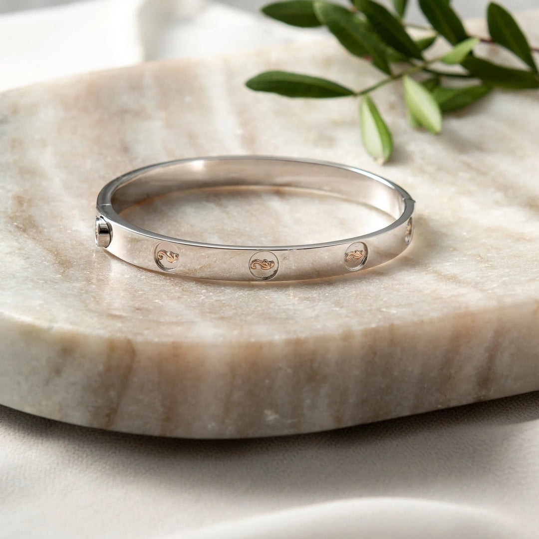Clogau Silver Tree of Life Insignia Bangle - MococoClogau3STOLMNBG15051537313496Bracelets