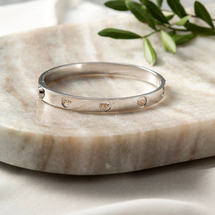 Clogau Silver Tree of Life Insignia Bangle - MococoClogau3STOLMNBG15051537313496Bracelets