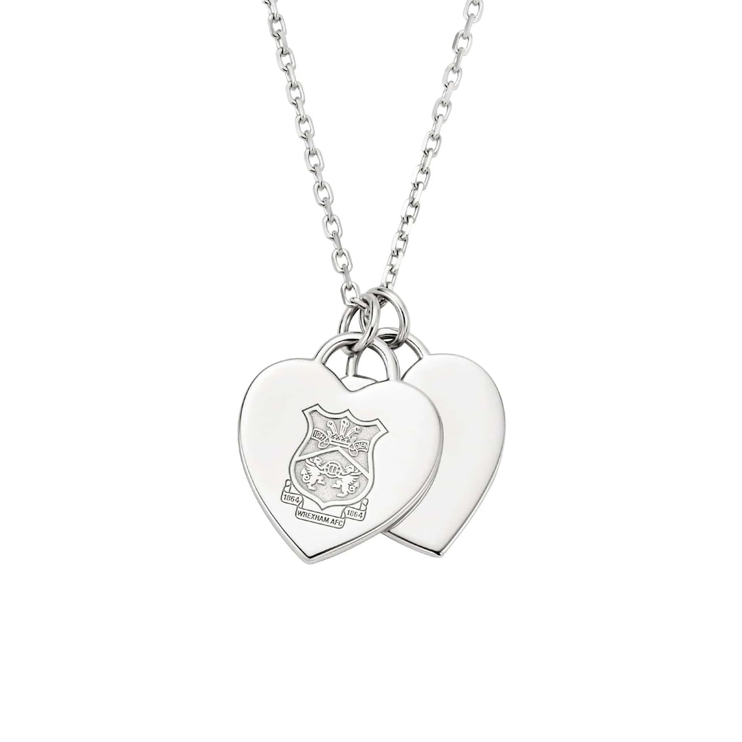 Clogau Silver Wrexham AFC Heart Necklace - MococoClogau3SWFC9185051537002192Necklaces