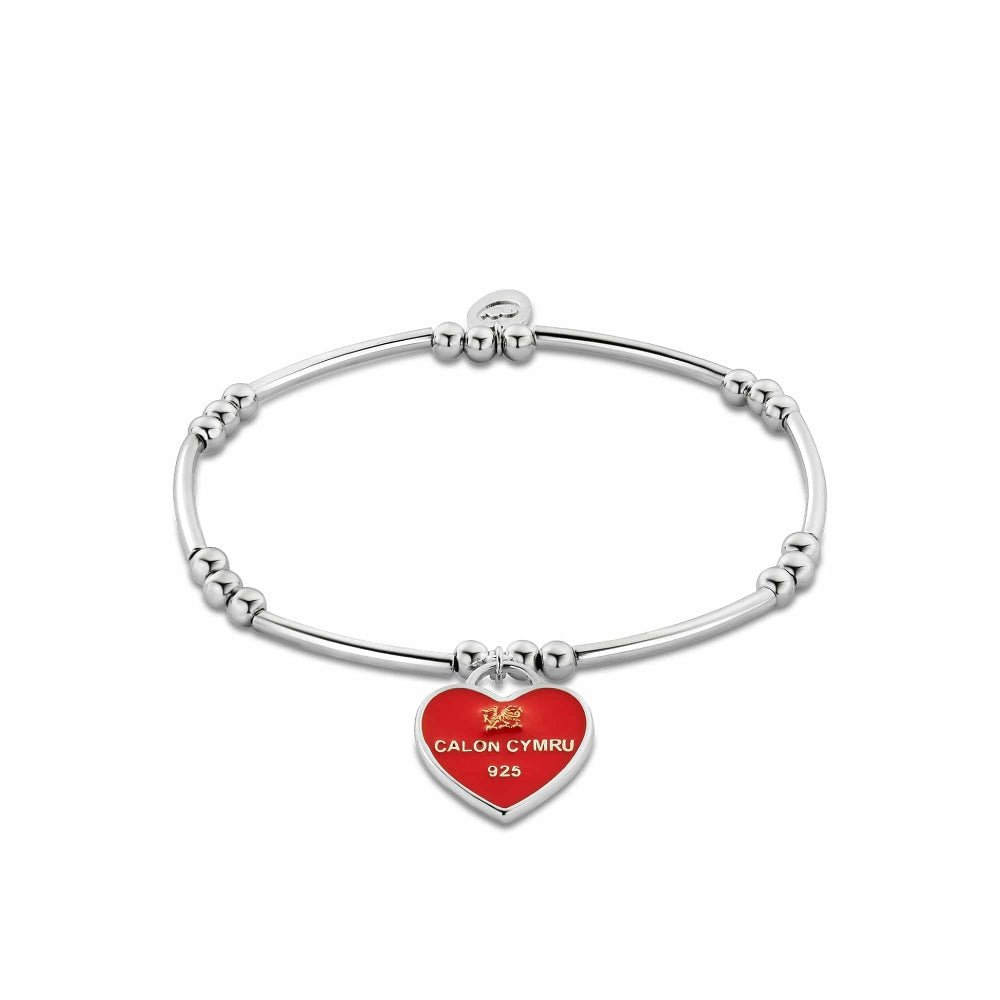 Clogau Silver WRU Welsh Heart Affinity Bracelet - MococoClogau3SWRU06605051537380009Bracelets