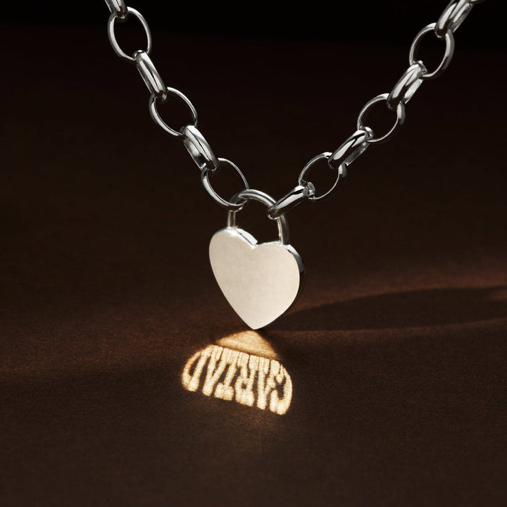 Clogau Sterling Silver Cariad Padlock Bracelet image 2