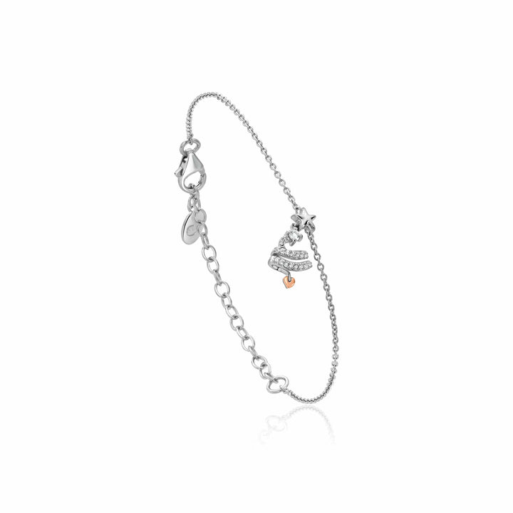 Clogau Sterling Silver Christmas Tree White Topaz Bracelet - MococoClogau3SCGS07135051537383284Bracelets