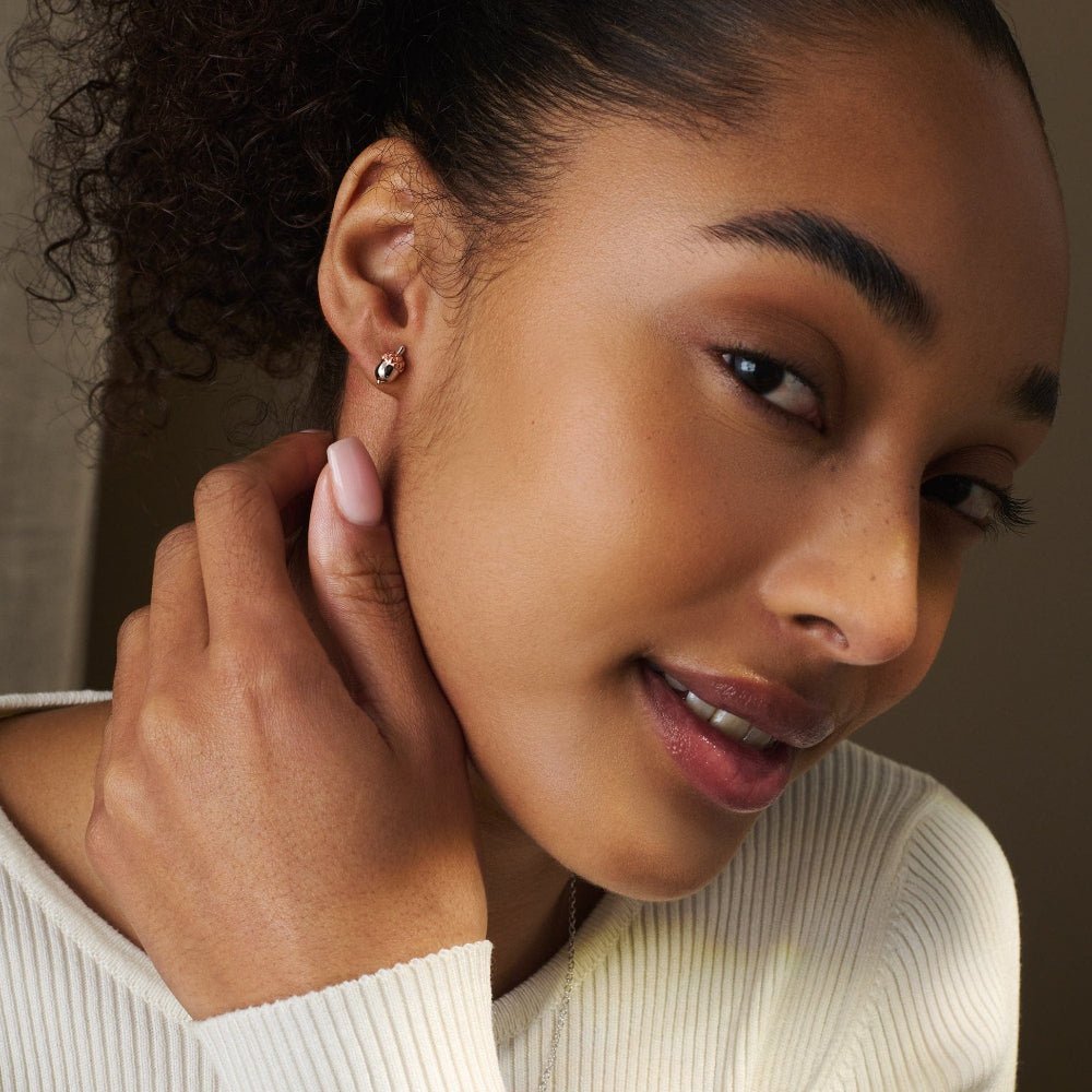 Clogau Sterling Silver Royal Oak Leaf Stud Earrings - MococoClogau3SOAK9025051537002437Earrings