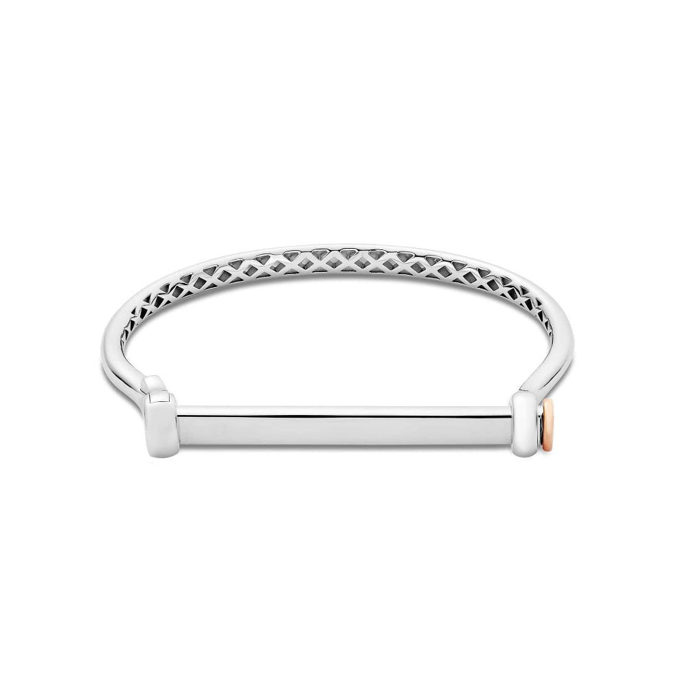 Clogau Sterling Silver Royal Stirrup Bangle image