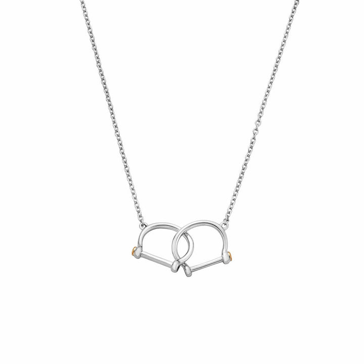 Clogau Sterling Silver Royal Stirrup Necklace image