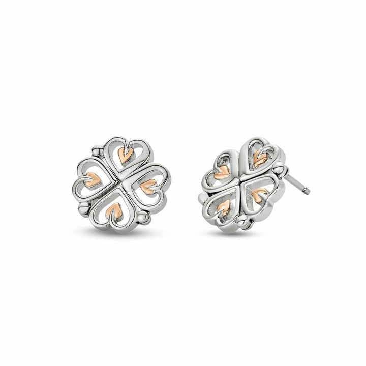 Clogau Sterling Silver Tree of Life Heart Drop-Stud Earrings - MococoClogau3SHEA8845051537002321Earrings