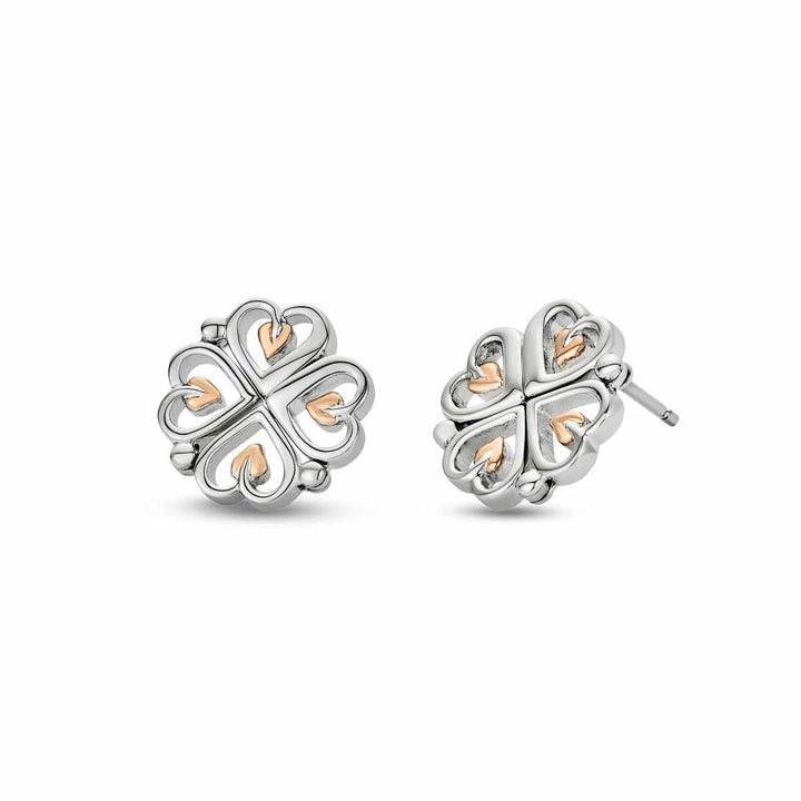 Clogau Sterling Silver Tree of Life Heart Drop - Stud Earrings - MococoClogau3SHEA8845051537002321Earrings