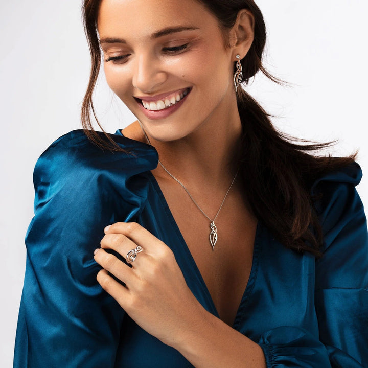 Clogau Swallow Falls Silver Ring - MococoClogau3SCTWIR/L5051537321279Rings