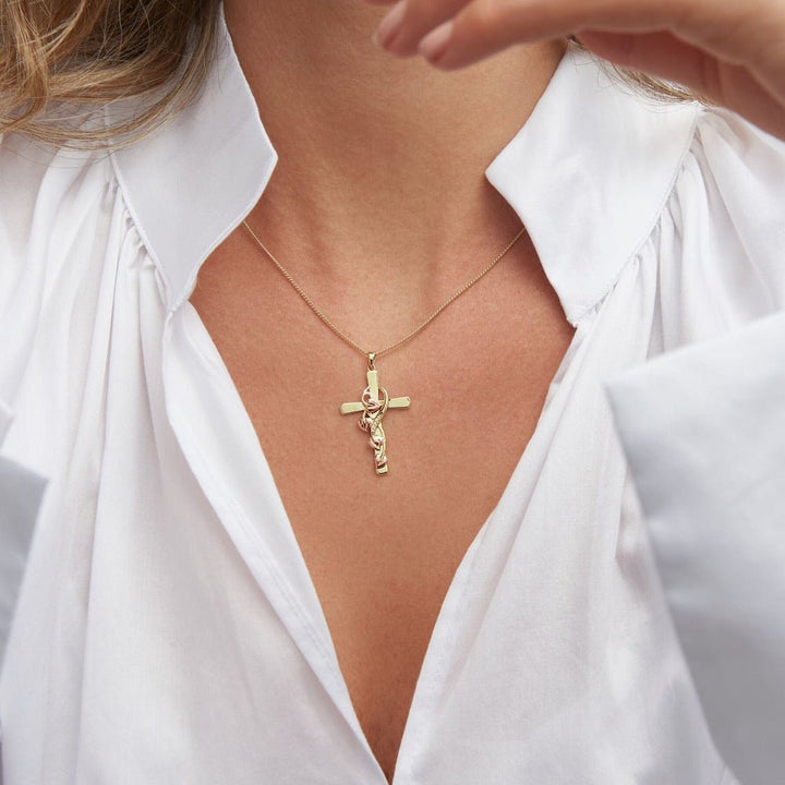 Clogau Tree of Life Gold and Diamond Cross Pendant - MococoClogauGTOL00875051537360988Charms & Pendants