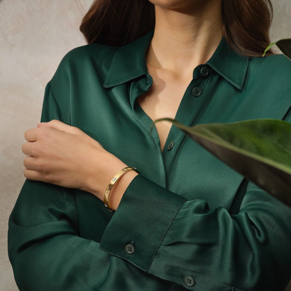 Clogau Tree of Life Insignia Gold Bangle - MococoClogauGTOL03255051537371649Bracelets