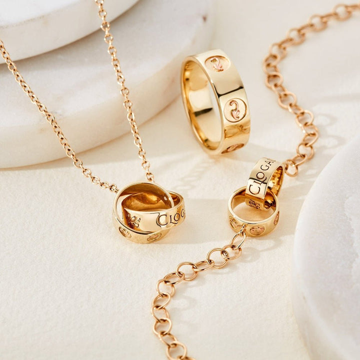 Clogau Tree of Life Insignia Gold Linked Ring Necklace - MococoClogauTOLMNN5051537333722Necklaces