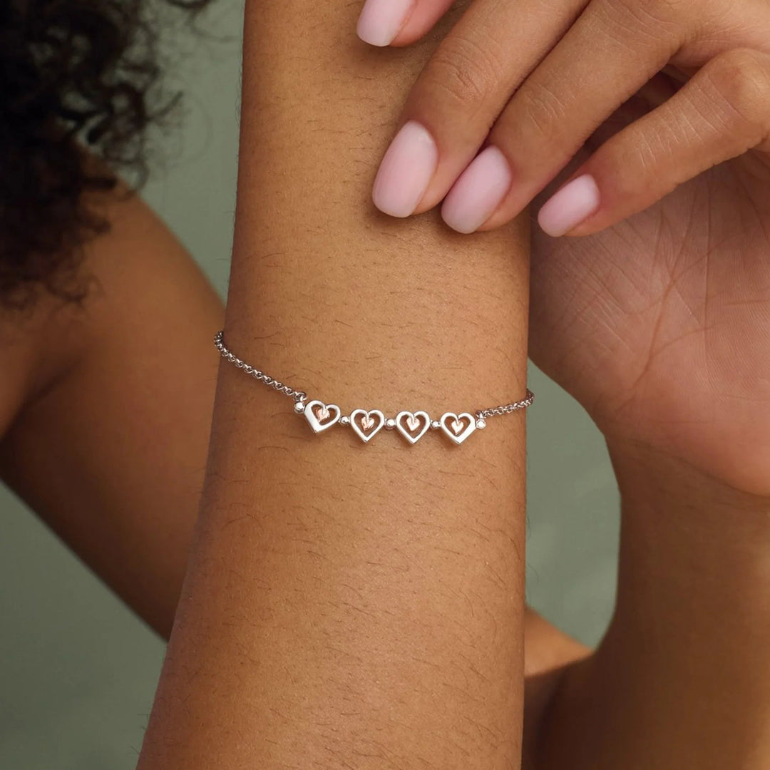 Clogau Tree of Life Silver Heart Bracelet - MococoClogau3SHEA7685051537388135Bracelets