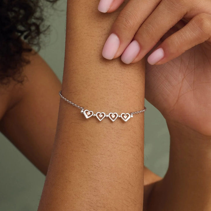 Clogau Tree of Life Silver Heart Bracelet - MococoClogau3SHEA7685051537388135Bracelets