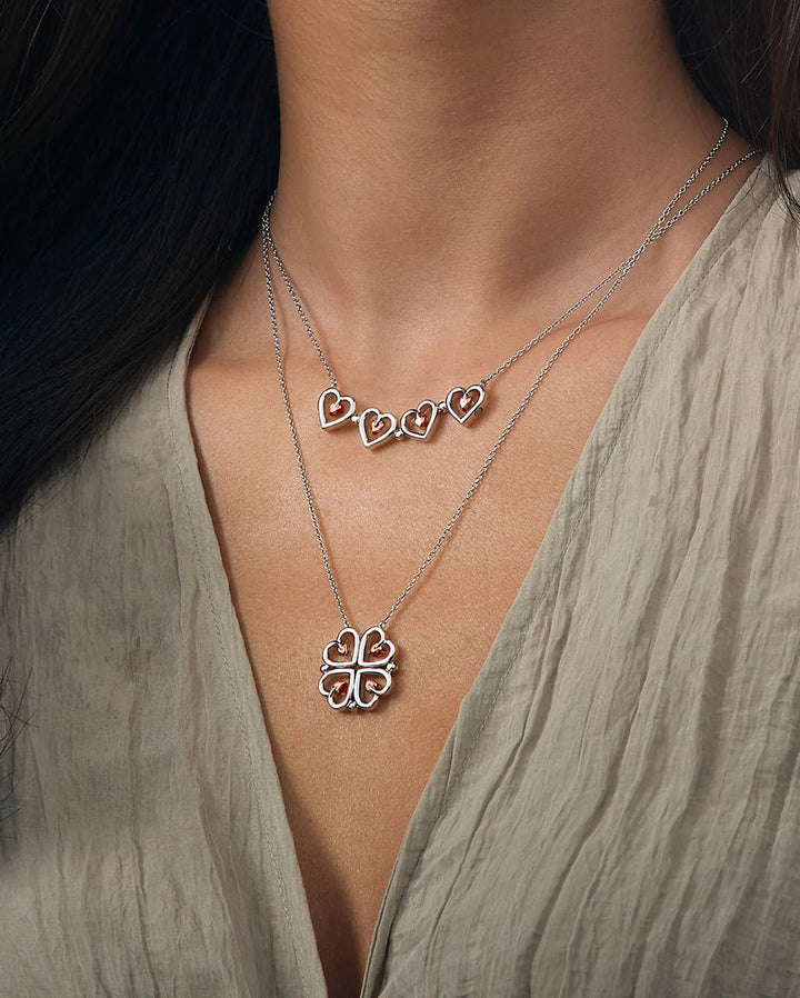 Clogau Tree Of Life Silver Heart Necklace - MococoClogau3STOL06235051537372455Necklaces
