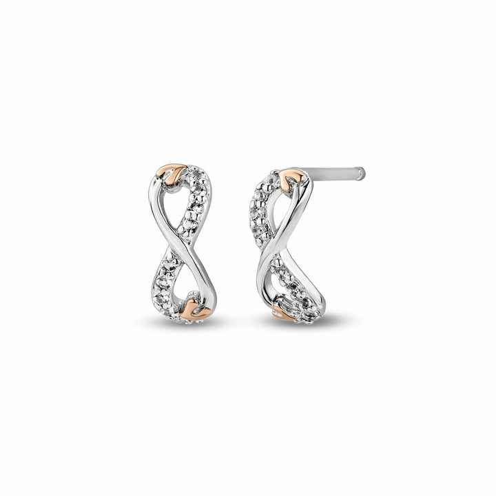 Clogau Tree of Life Silver Infinity Stud Topaz Earrings - MococoClogau3STOL8535051537387930Earrings