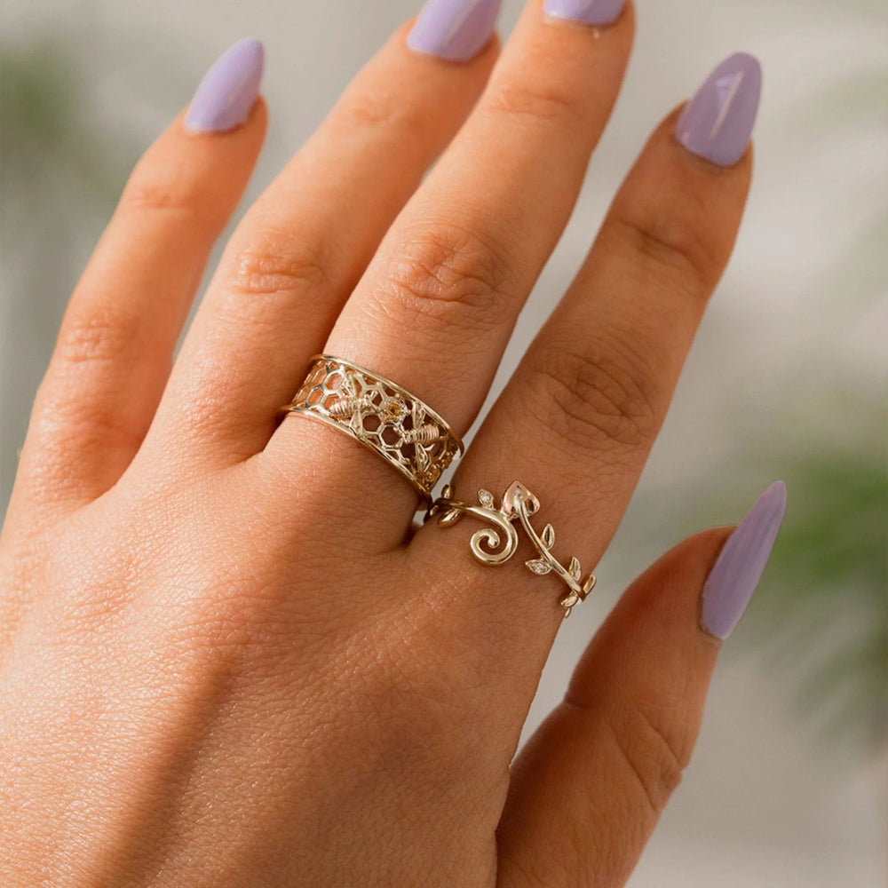 Clogau Vines of Life Yellow Gold Diamond Ring - MococoClogauGTOL0054/L5051537357698Rings