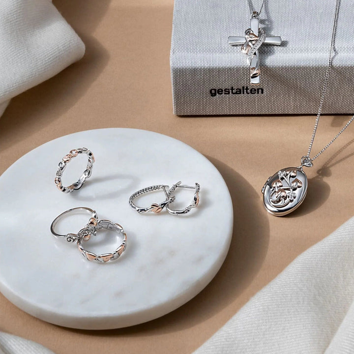 Clogau White Topaz Tree Of Life Silver Stacking Ring - MococoClogau3STOLEDR/L5051537156574Rings