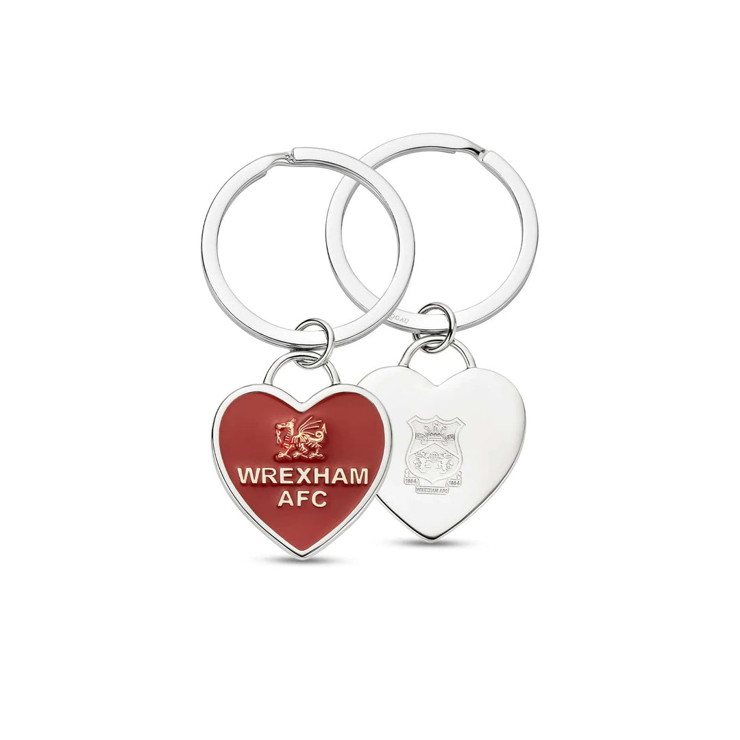 Clogau Wrexham AFC Heart Keyring - MococoClogau7WFC9215051537003106Accessories