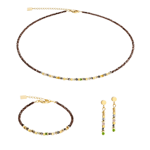 Coeur De Lion Brown - Olive Golden Whisper Necklace - MococoCoeur De Lion4359/10-11094251588365180Necklace