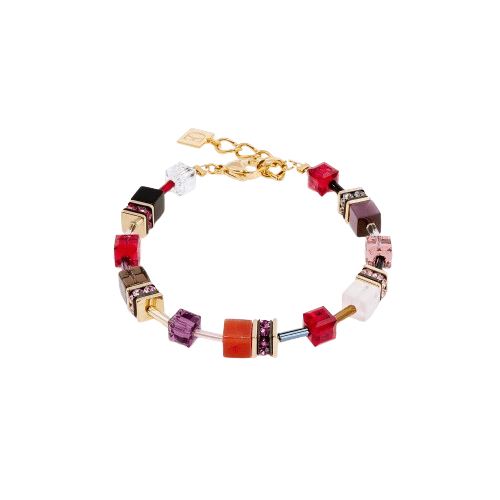 Coeur De Lion Festive Red GeoCUBE® Iconic Precious Bracelet - MococoCoeur De Lion4905/30-03164251588365265Bracelets