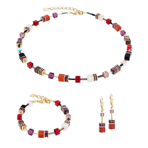 Coeur De Lion Festive Red GeoCUBE® Iconic Precious Bracelet - MococoCoeur De Lion4905/30-03164251588365265Bracelets