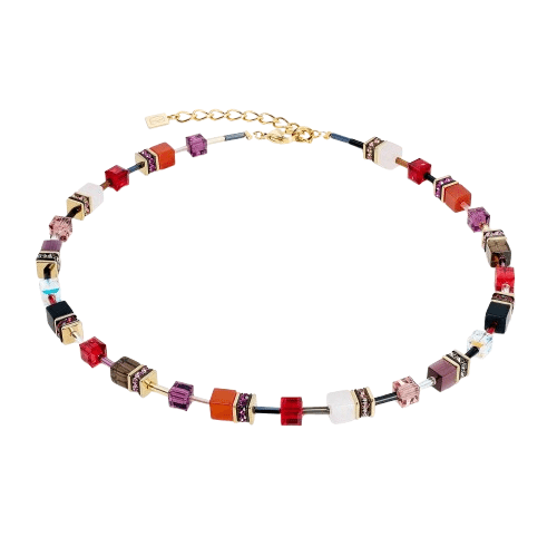 Coeur De Lion Festive Red GeoCUBE® Iconic Precious Necklace - MococoCoeur De Lion4905/10-03164251588365241Necklaces