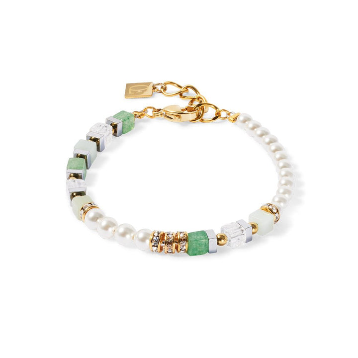 Coeur De Lion Gold and Green Precious Fusion Offset Bracelet - MococoCoeur De Lion4354/30-05004251588343720Bracelets