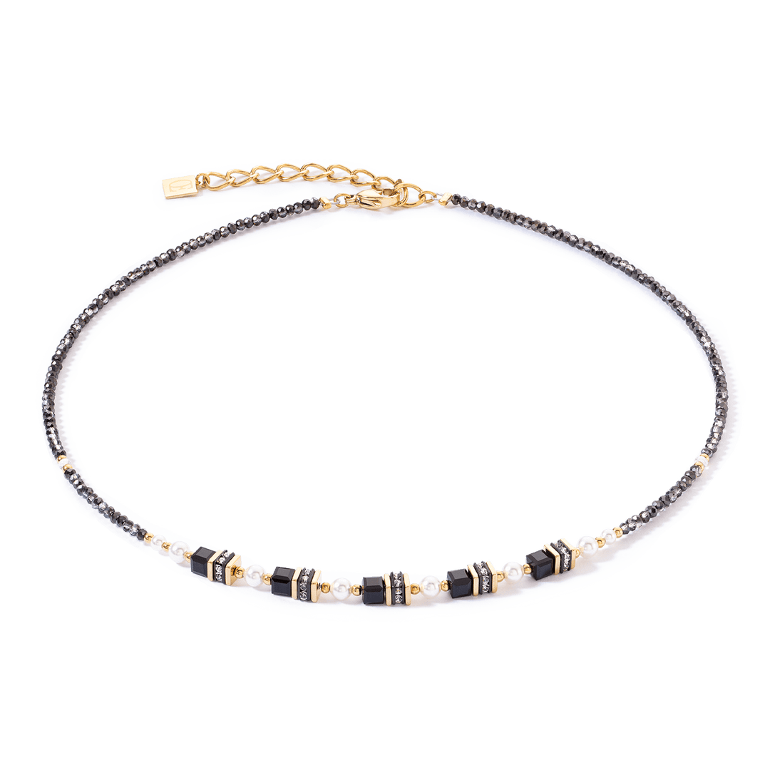 Coeur De Lion Gold Black Crystal Necklace - MococoCoeur De Lion4567/10-13004251588340453Necklaces