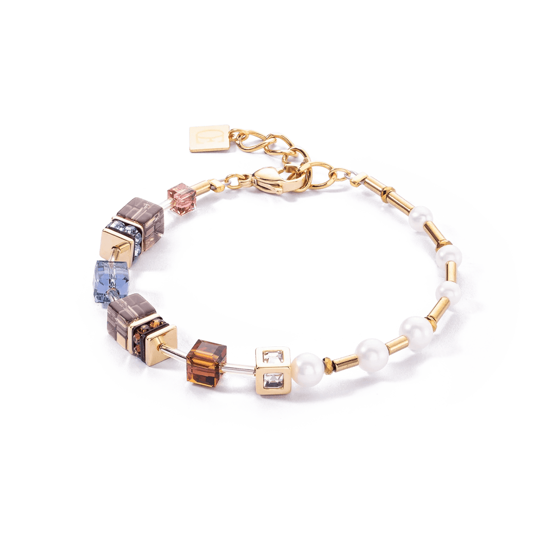 Coeur De Lion Gold GeoCube Fusion Precious Pearl Bracelet - MococoCoeur De Lion1122/30 - 15384251588339402Bracelets
