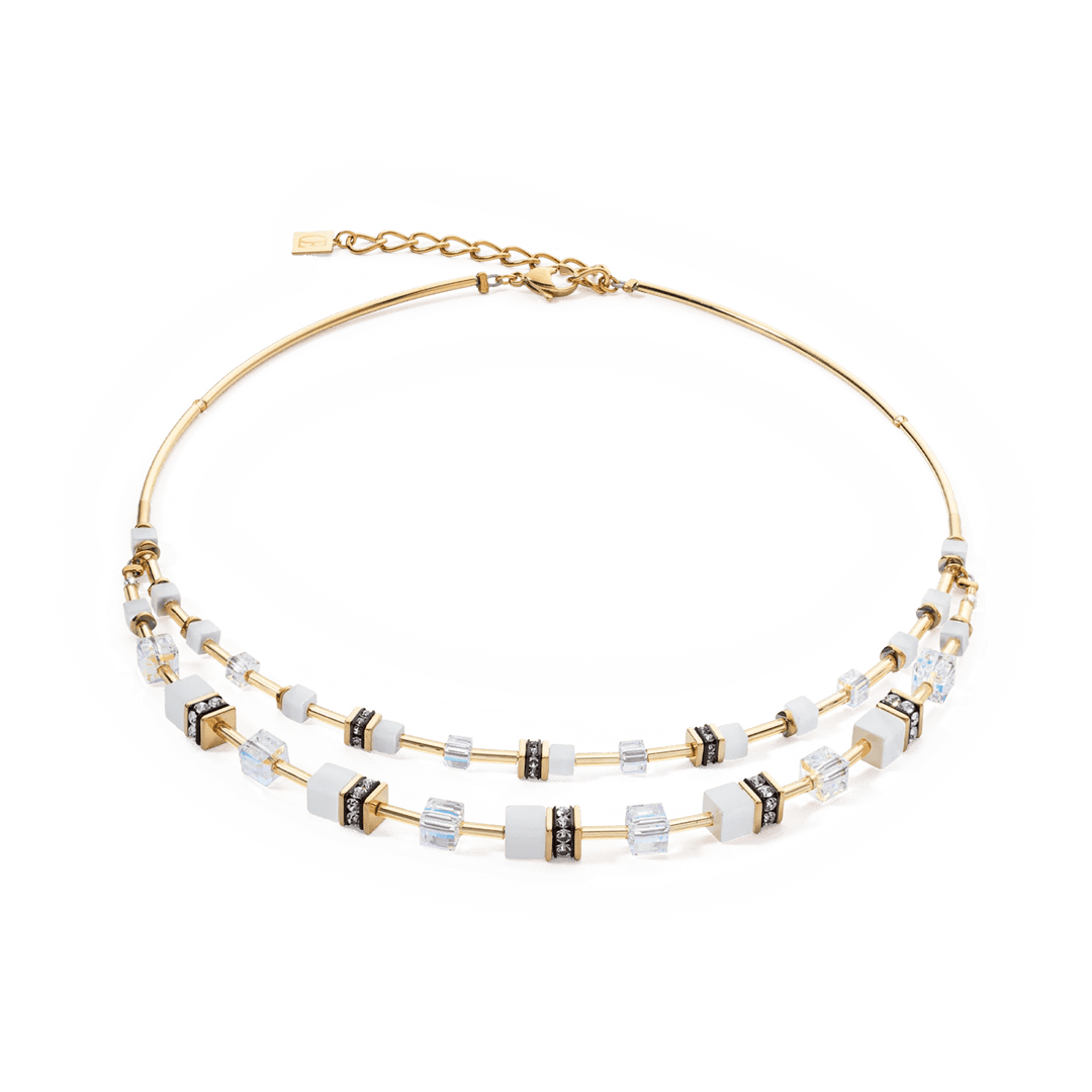 Coeur De Lion Gold GeoCube Iconic Layer Necklace - MococoCoeur De Lion2810/10 - 14164251588335176Necklace