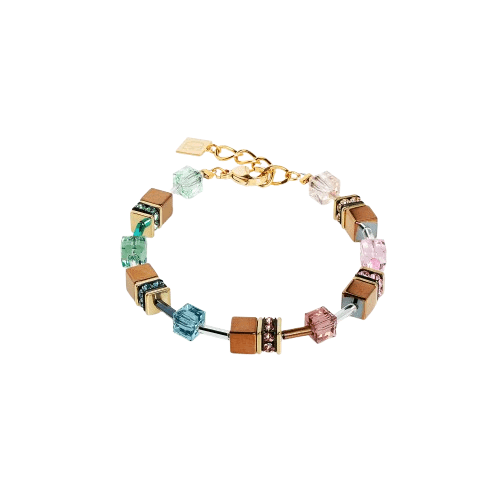 Coeur De Lion Gold GeoCUBE® Iconic Metallic Art Nouveau Bracelet - MococoCoeur De Lion3015/30-15784251588365715Bracelets