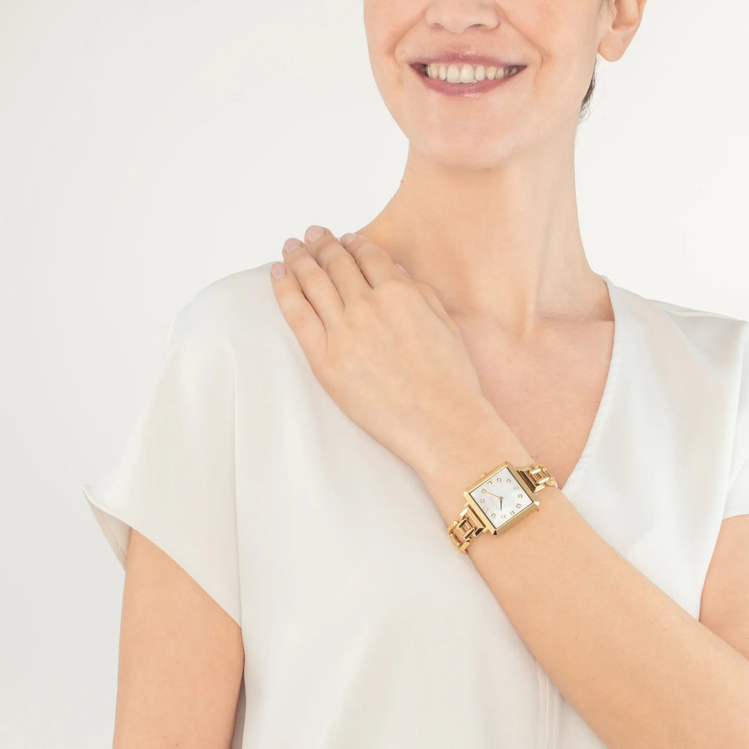 Coeur De Lion Gold Iconic Cube Moments Statement Watch - MococoCoeur De Lion7632/74 - 16434251588329083Watches and Accessories