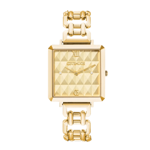 Coeur De Lion Gold Iconic Cube Spikes Statement Watch - MococoCoeur De Lion7662/74-16164251588335596Watch