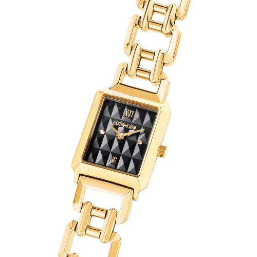 Coeur De Lion Gold Iconic Spikes Black Statement Watch - MococoCoeur De Lion7672/74-16134251588380022Watches and Accessories