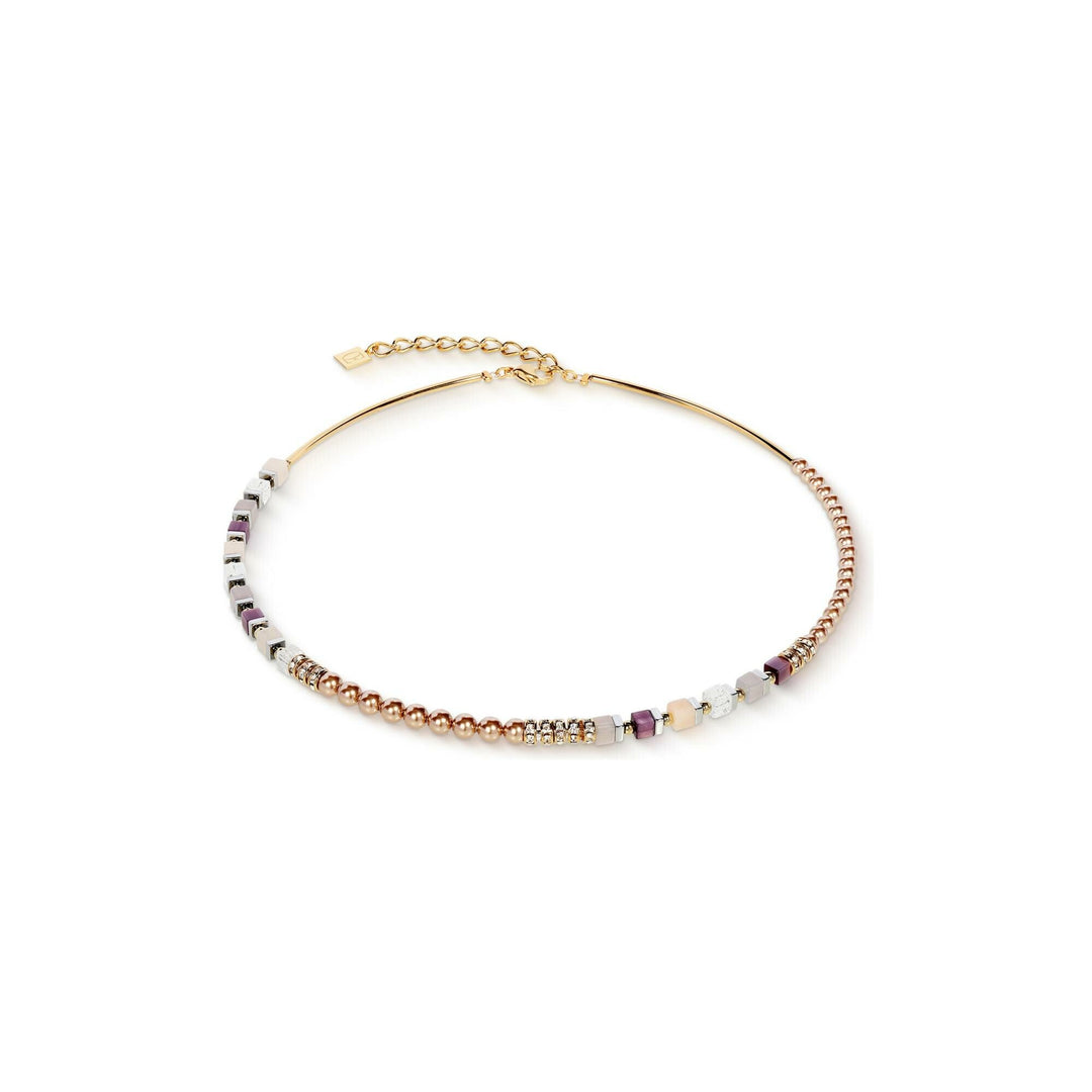 Coeur de Lion Gold Precious Fusion Offset Necklace - MococoCoeur De Lion4354/10-1208Necklace